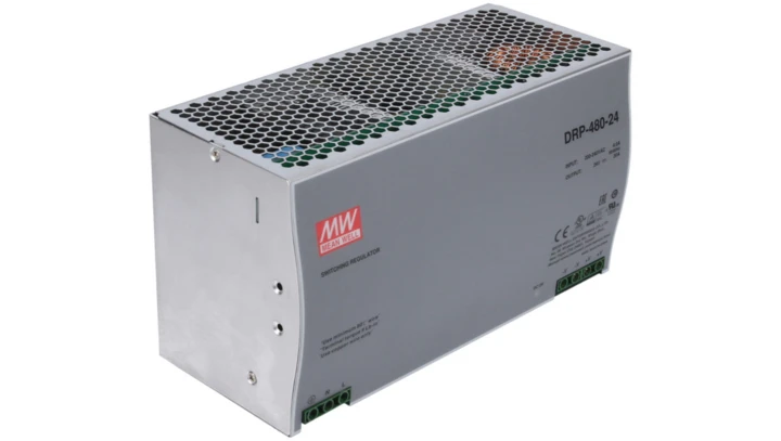 Zasilacz na szynę DIN MeanWell 24V 480W DRP