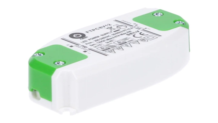 Zasilacz led flat FTPC 12V 8W C wyc