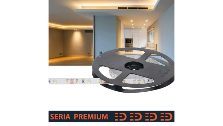 Taśma Premium+ 12V 60led 2800-3200K SMD2835 (5) wyc