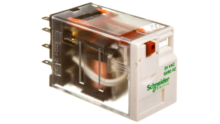 Przekaźnik miniaturowy 4P 6A 24V AC AgNi RXM4AB1B7