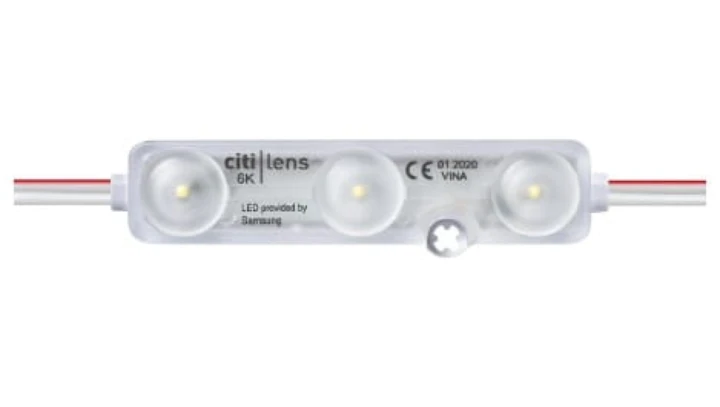 Moduł led IP68 12V Citi Lens 4000K 0,72W v3