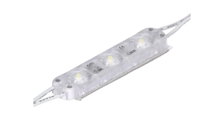 Moduł led IP68 12V AMC Citi Lens 8000K 1,08W v3 IP3LED-SMD2835A-CITI1-W8K3