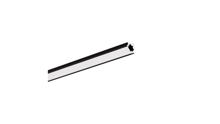 Profil LED PIKO-45 3m anodowany czarny KLUŚ ( bez osłony )