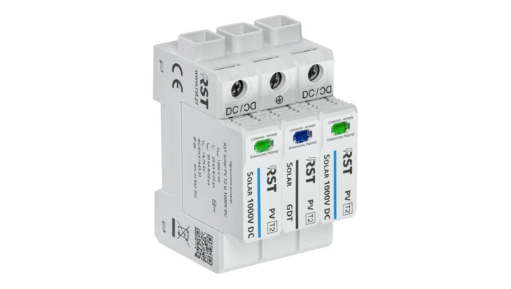 Ogranicznik przepięć T2 DC, RST Solar PV T2 G 1000V DC 642 202