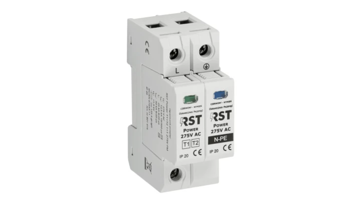 Ogranicznik przepięć T1 + T2 RST Power T1+T2 1+1 275V (FM) 801 416