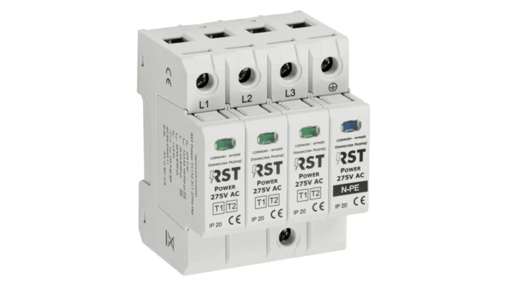 Ogranicznik przepięć T1 + T2 RST Power T1 + T2 3+1 275V FM 801 418