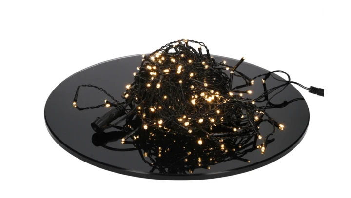 Lampki Bulinex kurtyna sople 200led białe ciepłe 9,6m