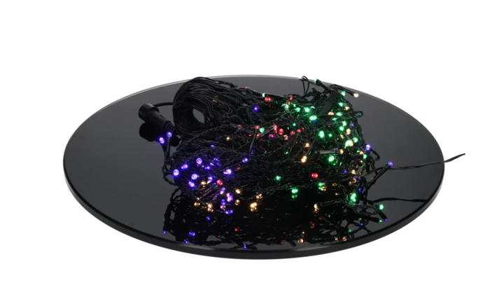 BULINEX 200 LED KURTYNA SOPLE MULTIKOLOR 9 6M