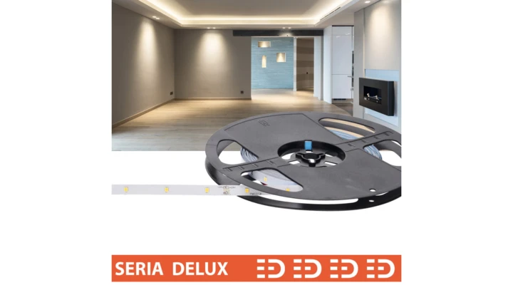 Taśma Delux 24V 32led 4000K 380lm SMD2835 (10)