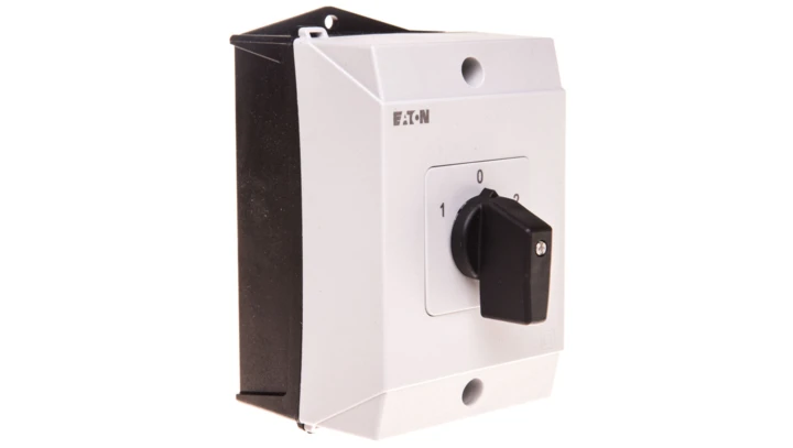 Łącznik krzywkowy 1-0-2 1P 20A w obudowie IP65 T0-1-8210/I1 207076