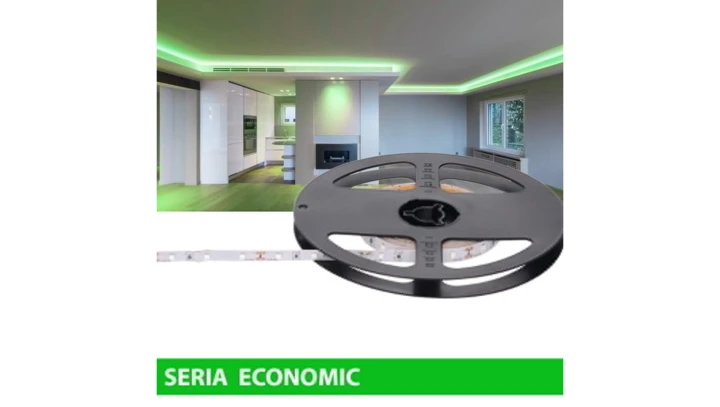 Taśma 12V 5m 300 led 24W zielona smd2835