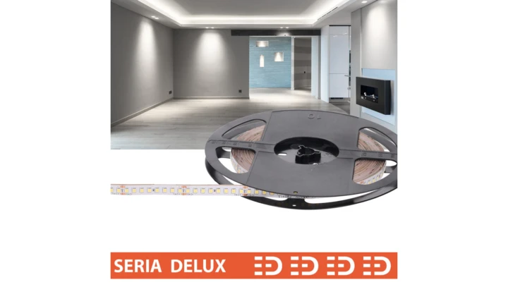 Taśma Delux 24V 160led 6000K Ra90 1900lm SMD2835 (10)