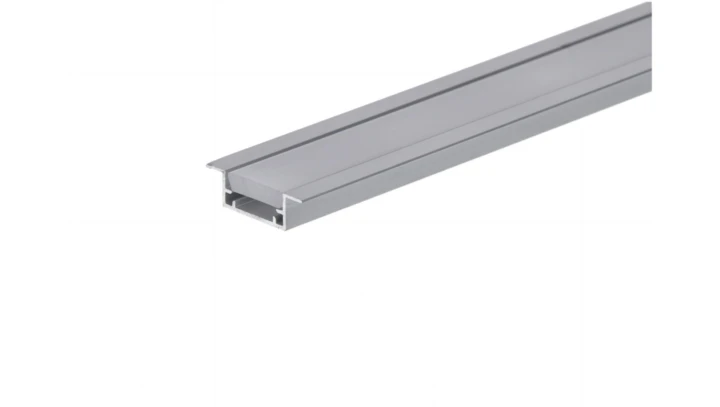 Profil led Glaze Plus 1m anodowany z osłoną mleczną ML