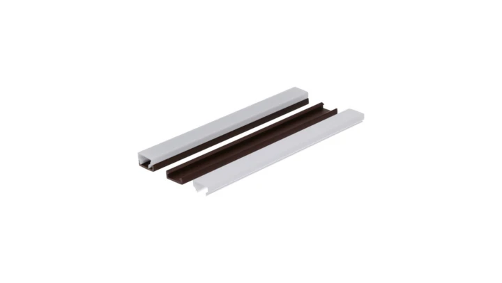 Profil led PCV Standard 15x10 1m brązowy ML