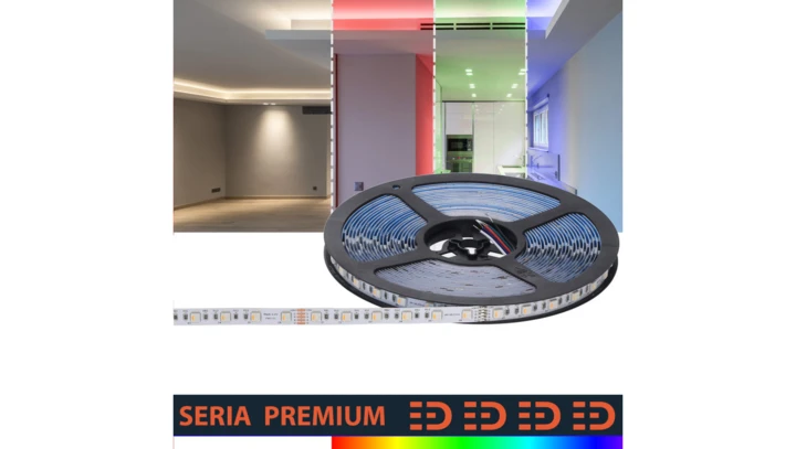 Taśma Premium 24V 60led RGB+NW 4w1 SMD5050 (10) PL3Y wyc