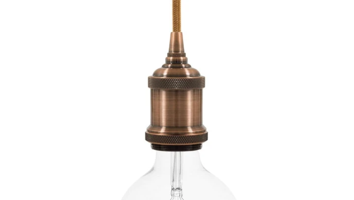 OPRAWKA DECO METAL E27 MIEDŹ