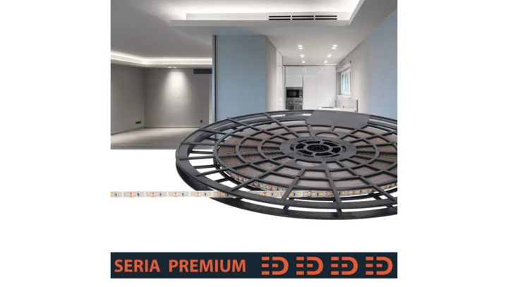 Taśma Premium 12V 120led 6000-7000K SMD2835 (40)