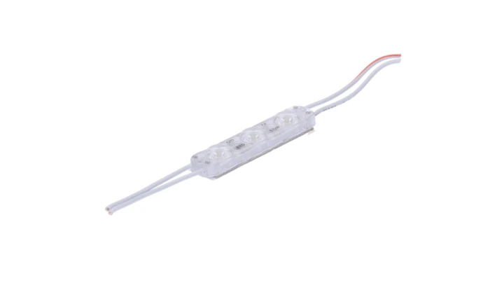 Moduł led IP68 12V Citi Lens red 0,72W v3