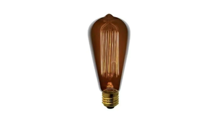 Żarówka węglowa E27 25W ST57