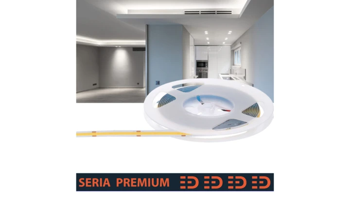 Taśma Premium 12V COB 320led 6500K 700lm (5)