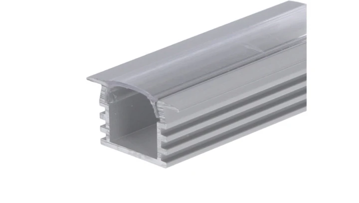 Profil led Pds4-K 2m anodowany z osłoną przeźroczystą KA-COM Kluś wyc ( bez osłony )