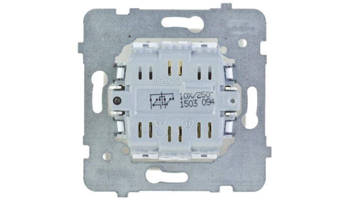 KARO Łącznik krzyżowy z podświetleniem ecru perłowy ŁP-4SS/m/42
