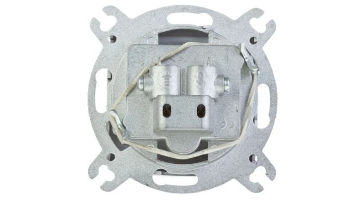 KARO Gniazdo antenowe RTV przelotowe 14dB czekoladowy metalik GPA-14SP/m/40
