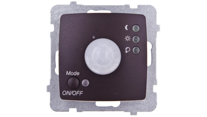 KARO Elektroniczny czujnik ruchu czekoladowy metalik ŁP-16S/m/40