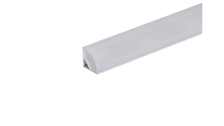 Profil led Corner C 1m biały z osłoną mleczną ML