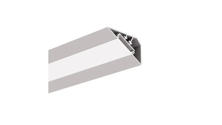 Profil led LOC-30 1m anodowany z osłoną przeźroczystą HS-22 Kluś