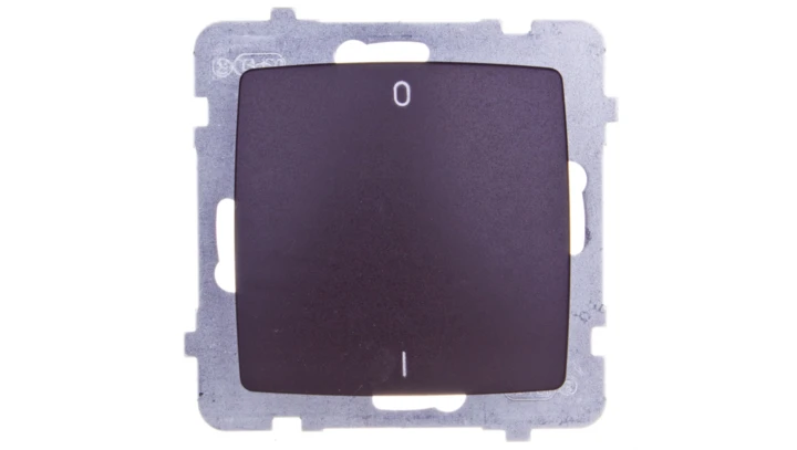 KARO Łącznik podwójny czekoladowy metalik ŁP-11S/m/40