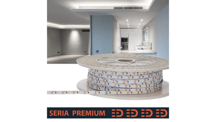 Taśma Premium 12V 60led 6500K 500lm SMD2835 (100) PL5Y