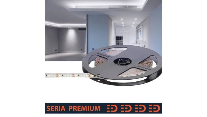 Taśma Premium 12V 120led 9000-10000K SMD2835 (100)