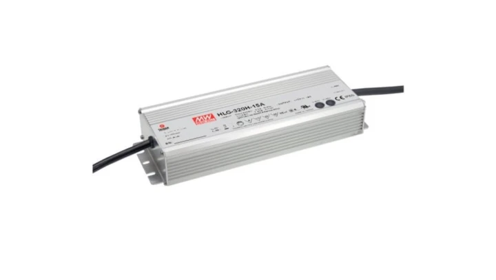Zasilacz herm. MeanWell 24V 320W HLG 1-10V