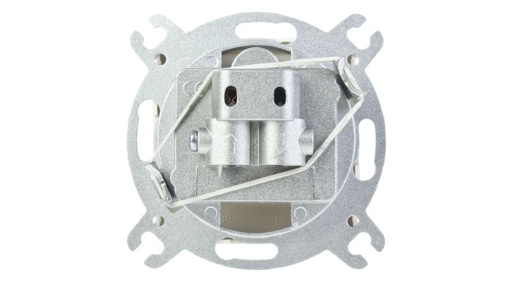 KARO Gniazdo antenowe RTV-SAT końcowe ecru perłowy GPA-SS/m/42