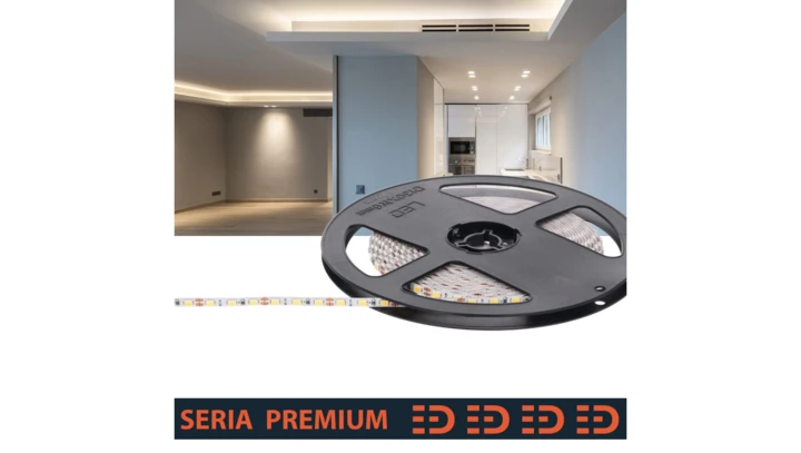 Taśma Premium 12V Slim 4mm 120led 4000K 1100lm SMD2835 (5) PL5Y