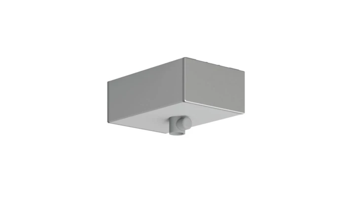 BOX-M70 5-pol, L-70mm, anodowany srebrny KLUŚ