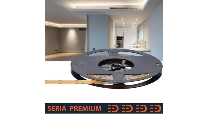 Taśma Premium 12V COB 320led 4000K 750lm Ra90 IP67 Nano (5)