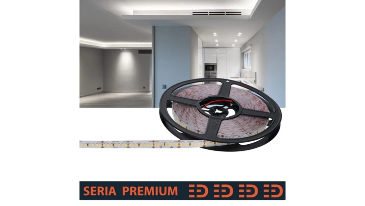 Taśma Premium 24V 210 led 6500K 800lm SMD2835 (10) PL5Y