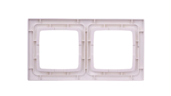 KARO Ramka podwójna ecru perłowy R-2S/42