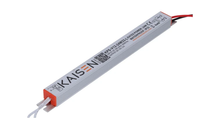 Zasilacz led slim 12V 24W IP33 KAISEN