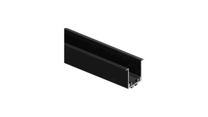 Szyna podtynkowa 2 m Magnetic Slim czarna Light Prestige