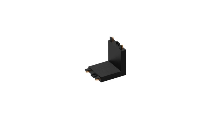 Łącznik natynkowy L sufit-ściana Magnetic Slim czarny Light Prestige