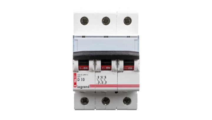 Wyłącznik nadprądowy 3P D 10A 10kA AC S313 DX3 409497