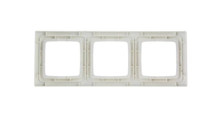 KARO Ramka potrójna do łączników IP44 ecru perłowy RH-3S/42