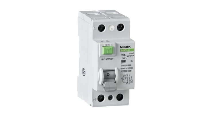 Wyłącznik różnicowoprądowy 2P 63A 300mA typ S+AC 10kA Ex9L-100