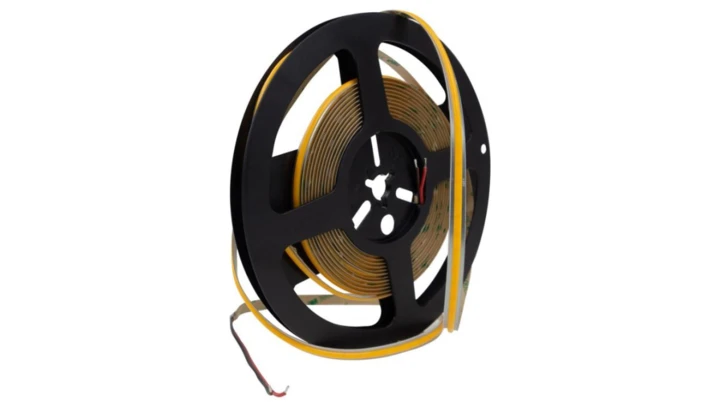 Taśma LED COB FREE CUT 24V DC 9W/m 480 LED/m 3000K 675lm/m IP20 8 mm 5m ECO LIGHT EC61292