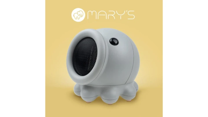 Termowentylator Ośmiornica 500W 220-240V AC IP20 szary MARYS MW61598