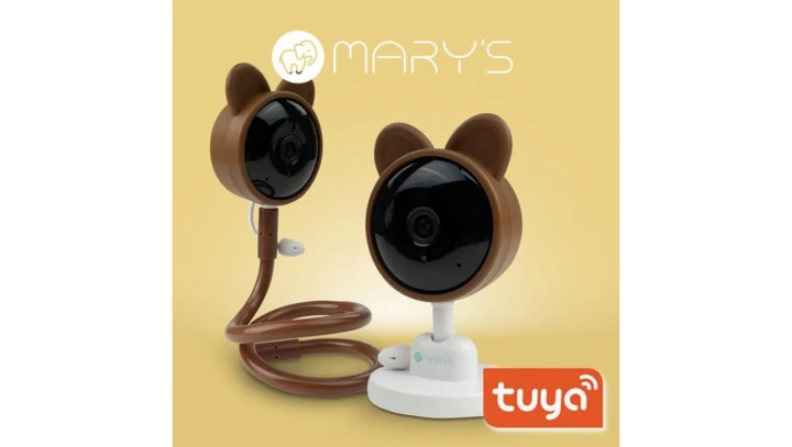 Niania elektroniczna kamera Miś brązowy WiFi TUYA MARYS MW61441