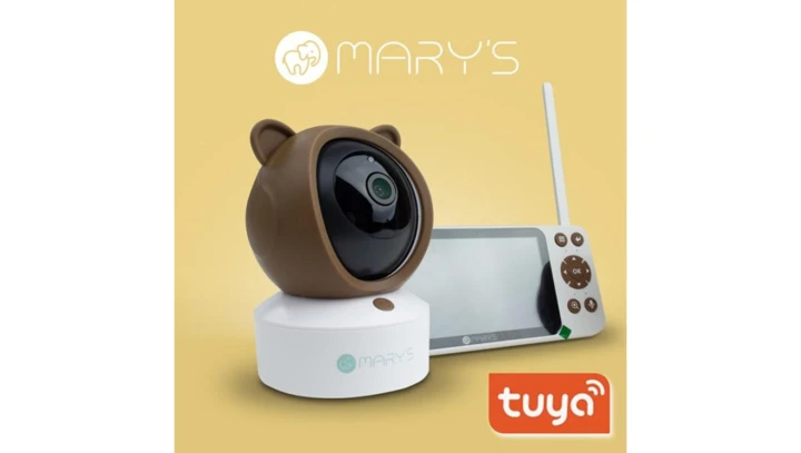 Niania elektroniczna kamera 2w1 Miś brązowy WiFi TUYA MARYS MW61499